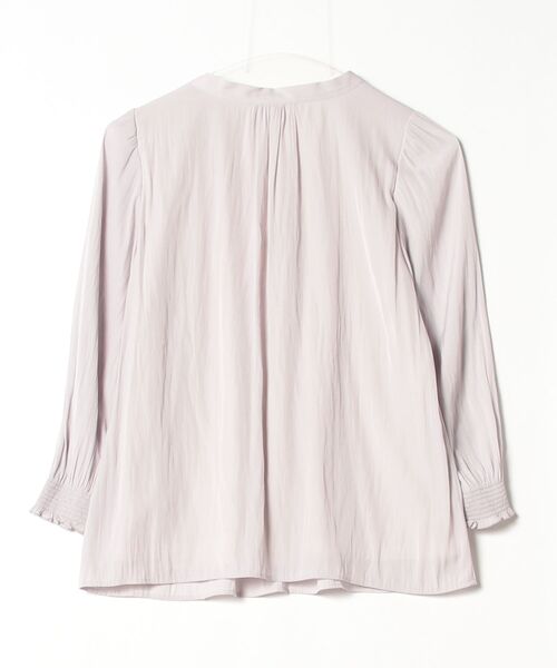 「PROPORTION BODY DRESSING」 長袖ブラウス SMALL パープル レディース_画像2