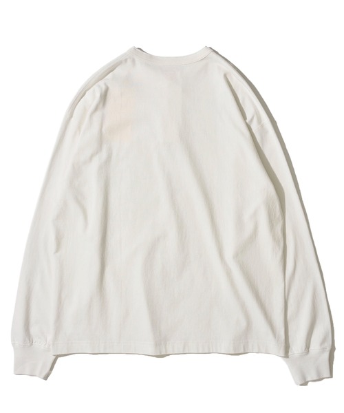 「Healthknit」 長袖Tシャツ X-LARGE チャコールグレー メンズ_画像2