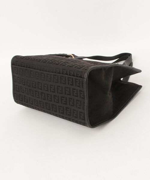 FENDI（フェンディ） ズッキーノ柄 トートバッグ - ブラック