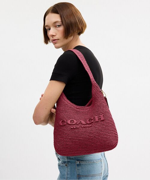 コーチ coach ショルダーバッグ カゴバッグ COACH（コーチ） かごバッグ カゴバッグ ブルックリンショルダーバッグ