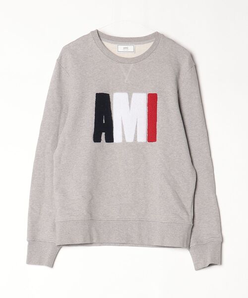 Y*キ様 ami alexandre mattiussi スウェット グレー AMI Alexandre Mattiussi スウェットカットソー L グレー メンズ