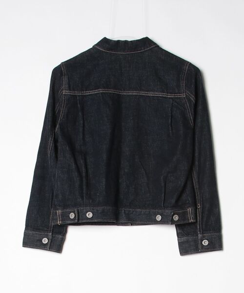 「JILL STUART」 デニムジャケット MEDIUM ネイビー レディース_画像2