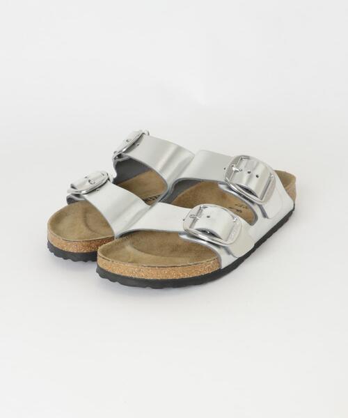 ☆未使用☆ビルケンシュトック☆22㌢☆サンダル☆ラメ入り☆シルバー×ホワイト。 BIRKENSTOCK（ビルケンシュトック） サンダル BIRKENSTOCK EXCLUSIVE