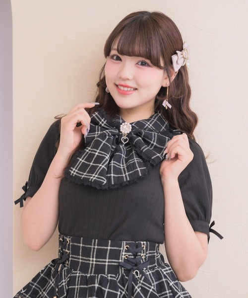 ROJITA（ロジータ） tシャツ 半袖 「セットアップ対応」ボウタイリボン