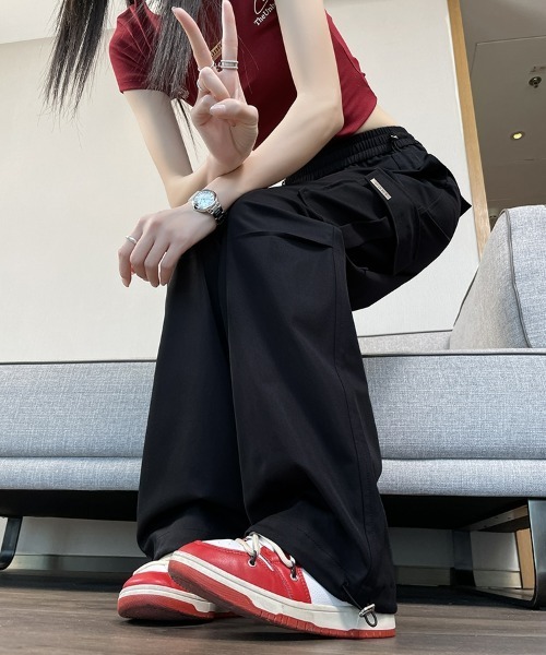 「HANDO」 カーゴパンツ L アイボリー レディース_画像8