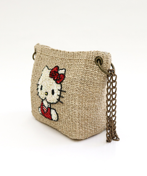 sanrio（サンリオ） バッグ カゴバッグ ハローキティ ミニバッグ