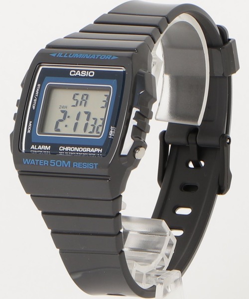 Casio silver watch for men LED digital Waterproof Quartz