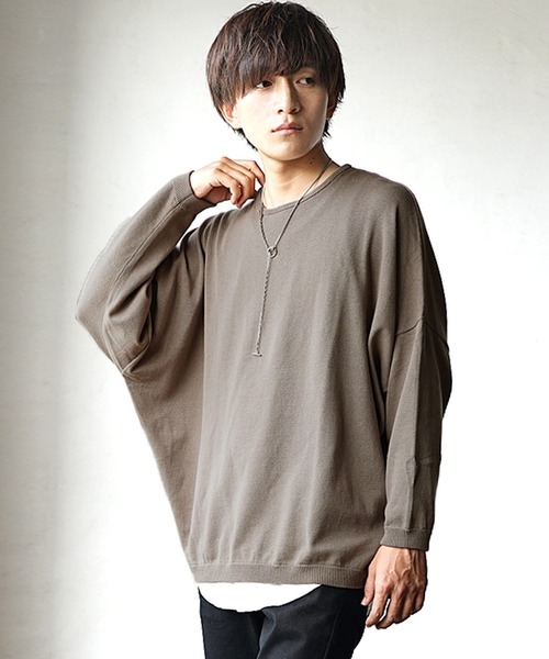 MinoriTY トレーナー スウェット 「MinoriTY」ドルマンスリーブ