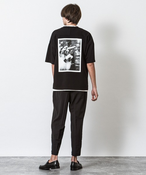 爆買い得価 tシャツ Tシャツ ドロップショルダープリントTシャツ(Unless) ZOZOTOWN PayPayモール店 - 通販 - PayPayモール 再入荷低価