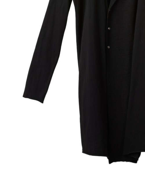 NO ID.サマーカーディガン（ブラック） NO ID.（ノーアイディー） カーディガン メンズ : ZOZOTOWN Yahoo!店