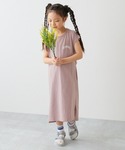 ワンピース 後ろ姿もかわいい 綿100% バッ...の詳細画像3