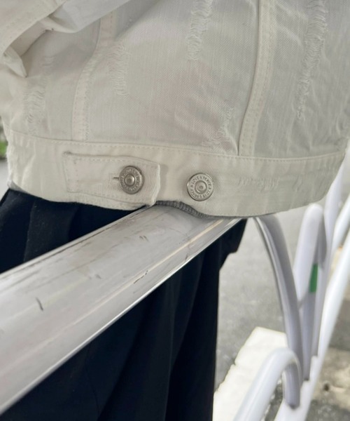 デニムジャケット gジャン BROKEN JQ BLOUSON SW メンズの画像