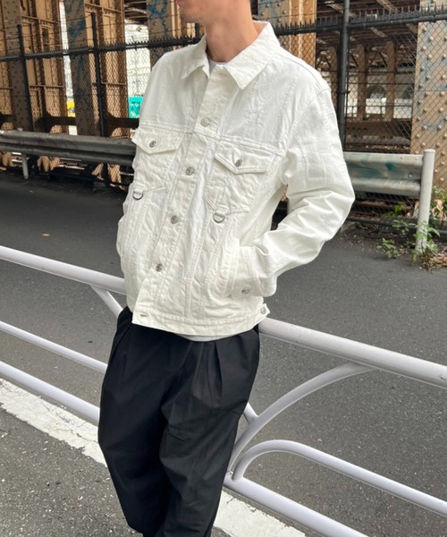 デニムジャケット gジャン BROKEN JQ BLOUSON SW メンズの画像