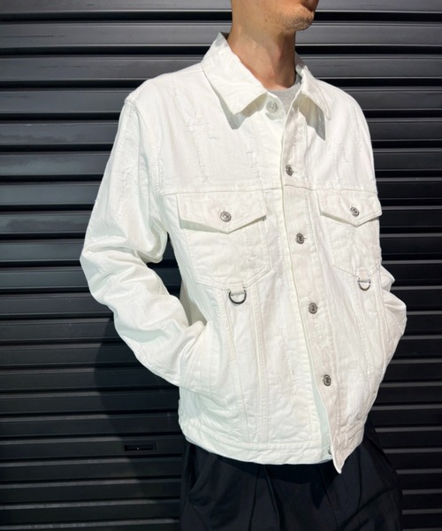 roar guns（ロアーガンズ） デニムジャケット gジャン BROKEN JQ