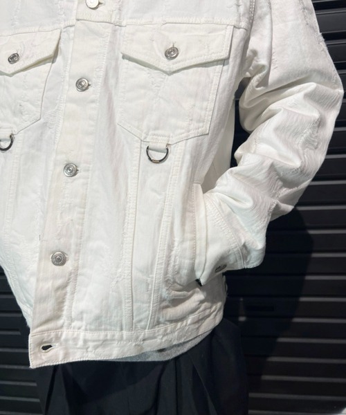 デニムジャケット gジャン BROKEN JQ BLOUSON SW メンズの画像