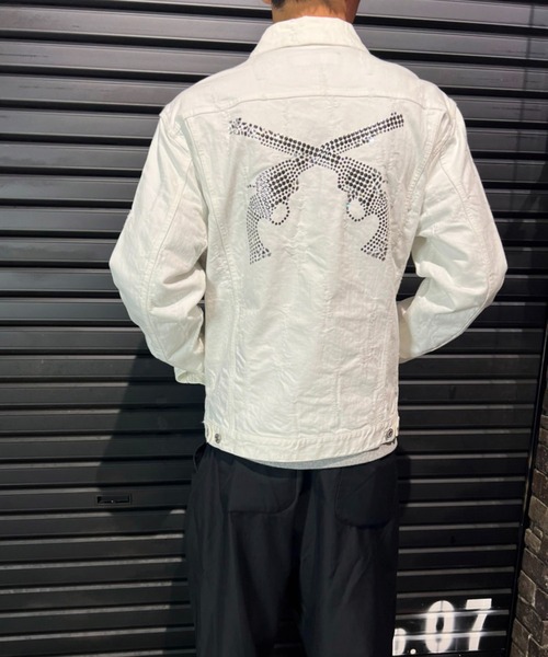 roar guns（ロアーガンズ） デニムジャケット gジャン BROKEN JQ