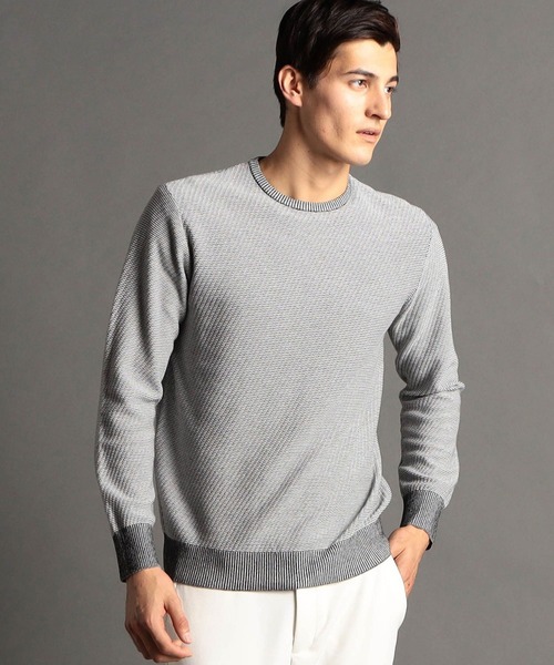 MONSIEUR NICOLE（ムッシュニコル） セーター ニット リンクスボーダー