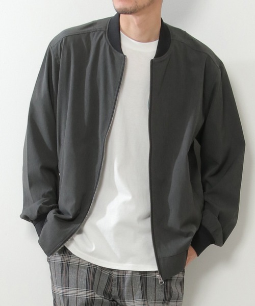 ikka（イッカ） ブルゾン アウター 「撥水」Teflon(R)ストレッチ