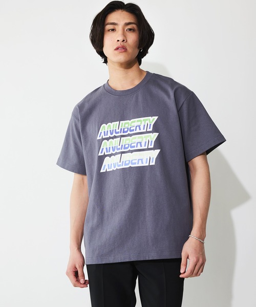 ANLIBERTY ANAP（アンリバティアナップ） tシャツ cvcロゴプリントT