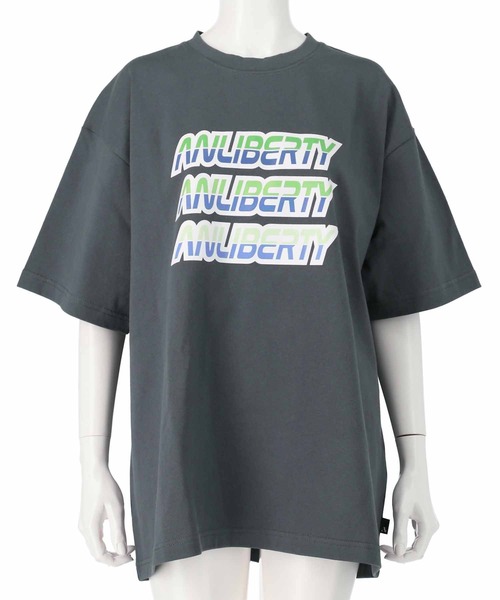 ANLIBERTY ANAP（アンリバティアナップ） tシャツ 半袖 cvcロゴ