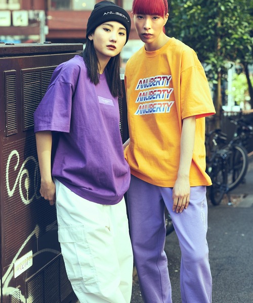 ANLIBERTY ANAP（アンリバティアナップ） tシャツ cvcロゴプリントT