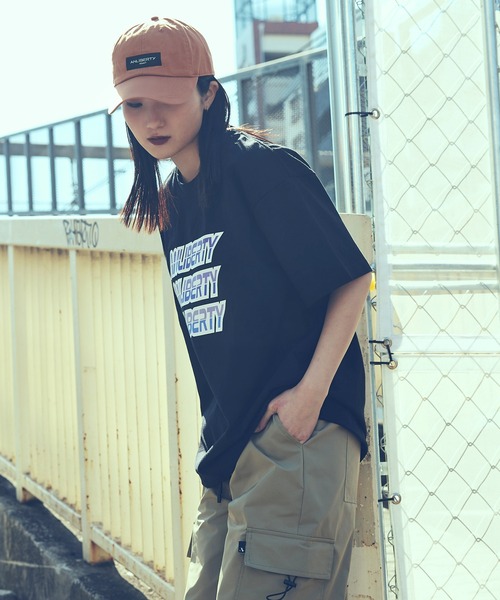 ANLIBERTY ANAP（アンリバティアナップ） tシャツ cvcロゴプリントT