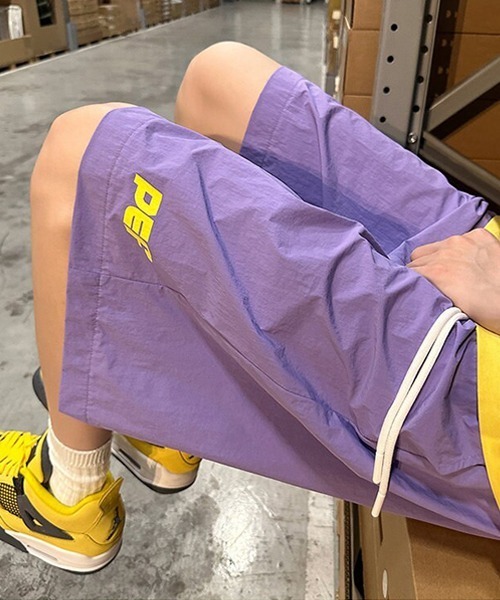 BEST BODY 紫 ハーフパンツ AMBIDEX Store △○強撚ツイル マーベルトハーフパンツ(36 コン