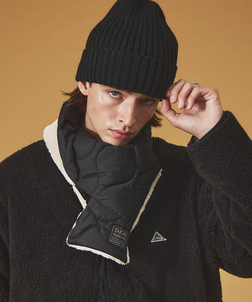 TAION（タイオン） マフラー 「TAION /タイオン」MILITARY REVERSIBLE