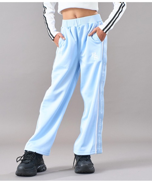 ANAP GiRL（アナップガール） パンツ R+S吸水速乾付きラインジャージ
