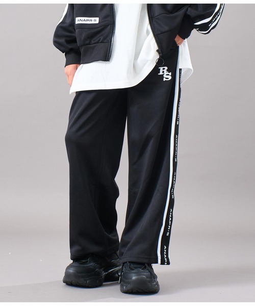 パンツ R+S吸水速乾付きラインジャージパンツ キッズ : 76635075  