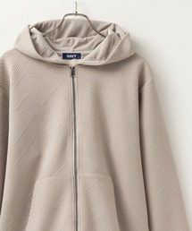 NAVY（ファッション） パーカー NAVY デザインキルトジップ