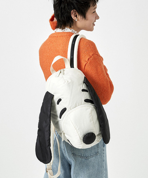 スヌーピー　リュック　レスポートサック　新品 PEANUTS×LeSportsac ROUTE BACKPACK (スヌーピー&ウッドストック)