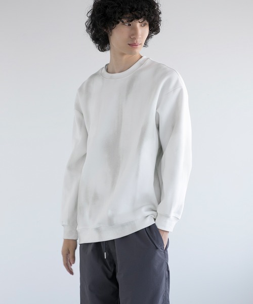 aimoha トレーナー スウェット men TIE DEY SWEAT タイダイ染め