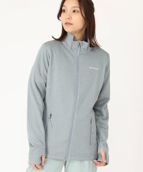 Columbia／ウィメンズパークビューグリッド フリース フルジップ／コロンビア レディース