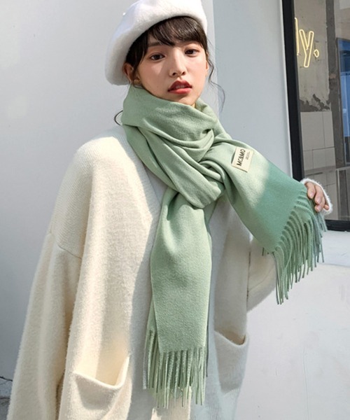 【送料無料】 miniministore マフラー ストール 大判 カシミヤタッチ 小物