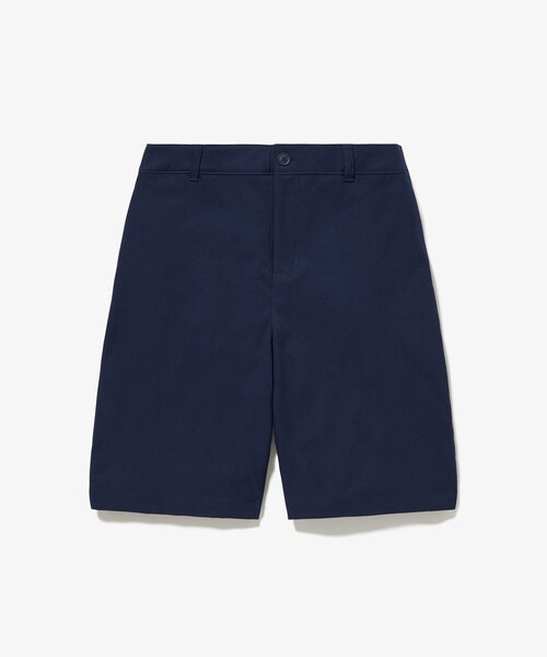 本物の LACOSTE ゴルフ ウルトラドライチェックゴルフショーツ メンズ メンズウェア
