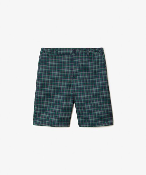 美品☘️LACOSTE ラコステスポーツウルトラドライチェックゴルフショーツ　￼ LACOSTE ゴルフ ウルトラドライチェックゴルフショーツ メンズ