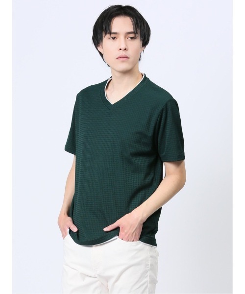 andmary Tシャツ m.f.editorial tシャツ m.f.エディトリアル メンズ ジャガード