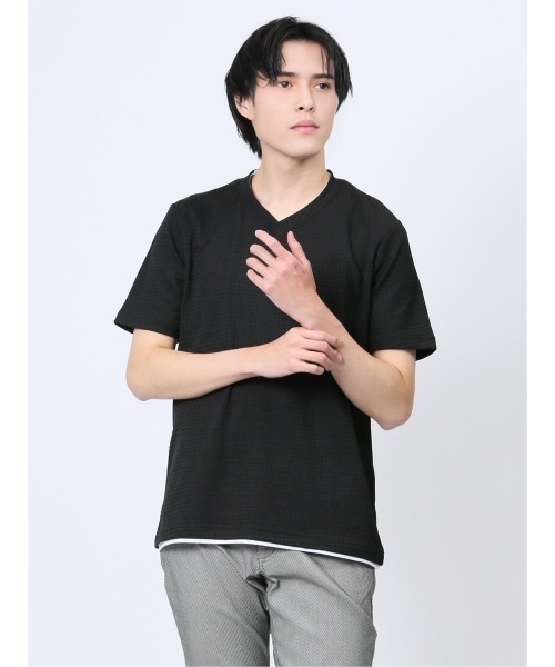 m.f.editorial tシャツ m.f.エディトリアル メンズ ジャガード
