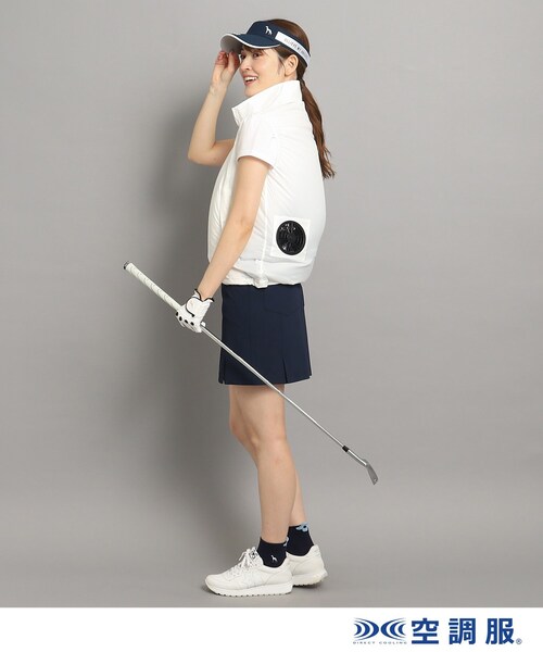 adabat ファン付きベスト 空調服 ゴルフウェア adabat（アダバット） ベスト ジレ 「ファン別売り」 「空調服(R