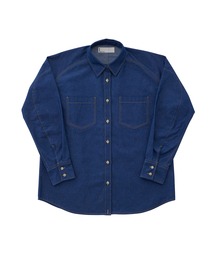 OUR WACOAL ブラウス シャツ デニムシャツ 長袖 レディース : ZOZOTOWN