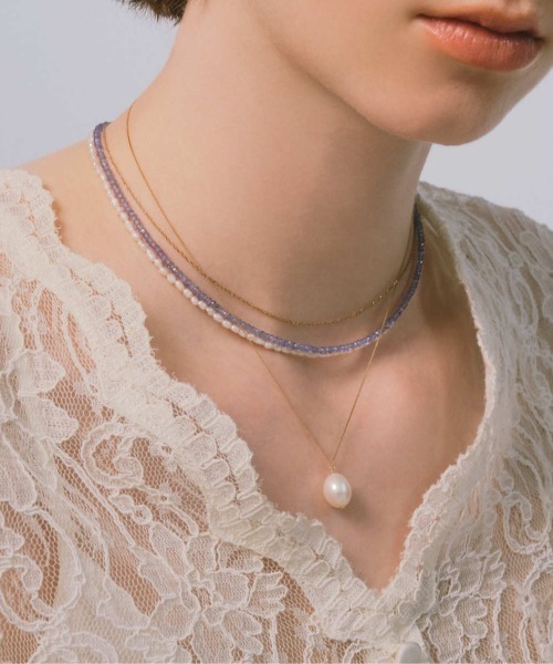 les bonbon ネックレス 「les bonbon」 tanzanite choker タンザナイト 