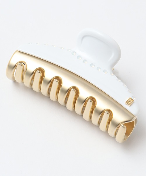 ヘアアクセサリー ALEXANDRE DE PARIS PINCE VENDOME ECLAT Alexandre de Paris regular black jewel hair clip Pince