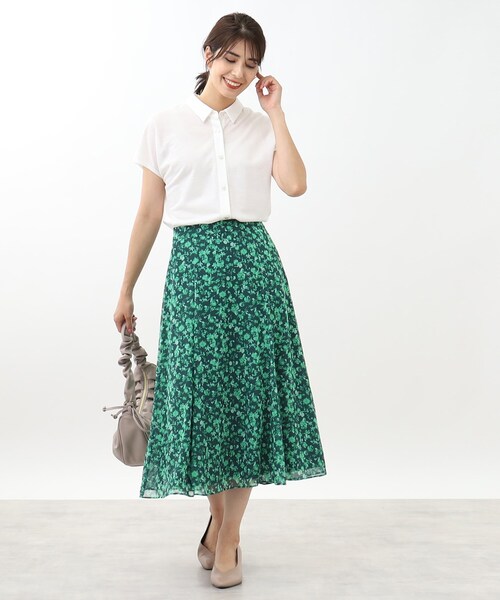 Reflect ブラウス シャツ 「SALE／接触冷感／マシンウォッシュ