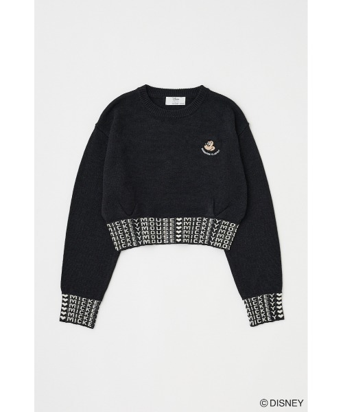 ニット セーター MD JACQUARD SWEATER レディース Disney SERIES CREATED by MOUSSY ニット セーター MD JACQUARD