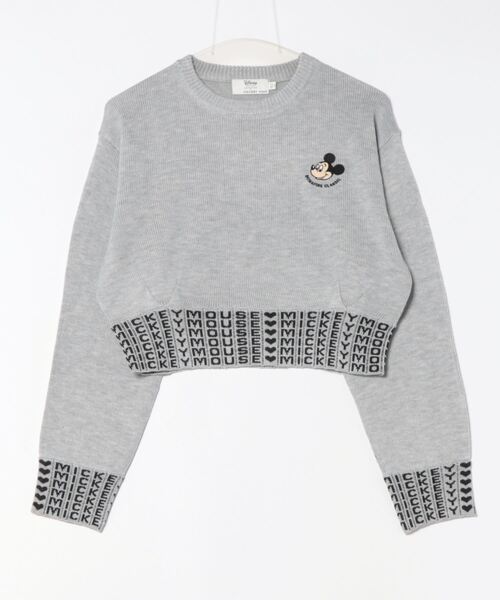 ニット セーター MD JACQUARD SWEATER レディース Disney SERIES CREATED by MOUSSY ニット セーター MD JACQUARD