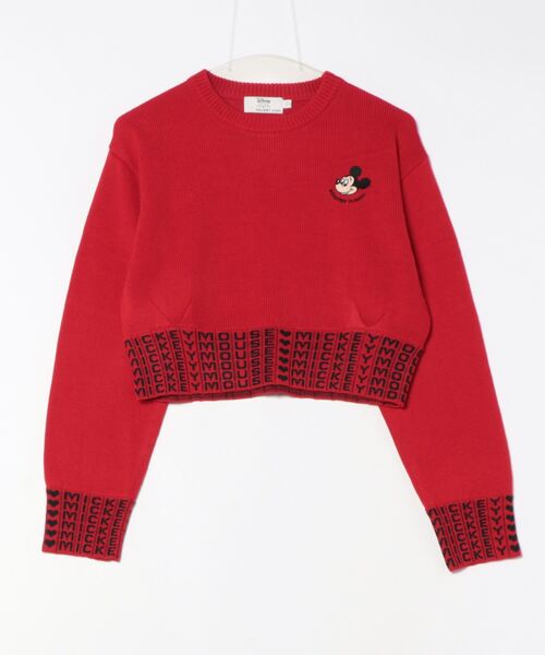 ニット セーター MD JACQUARD SWEATER レディース Disney SERIES CREATED by MOUSSY ニット セーター MD JACQUARD