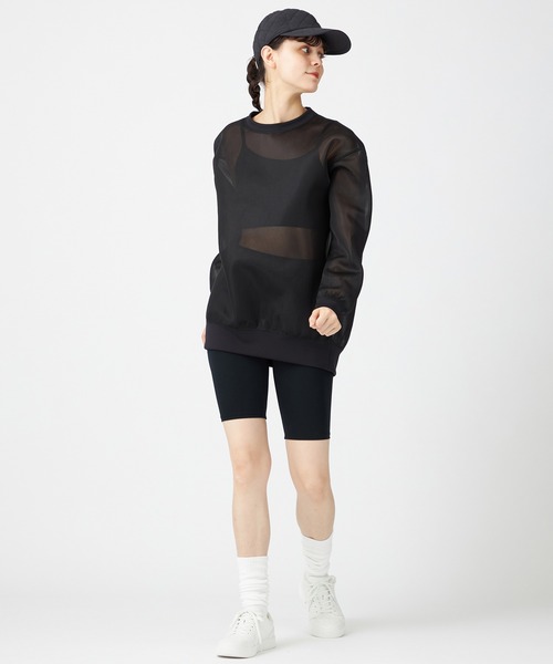 Chacott tシャツ Tシャツ シアーダンボールプルオーバー