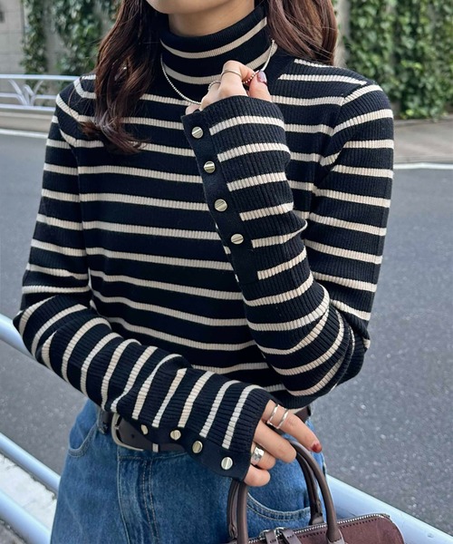 Discoat（ディスコート） ニット セーター 「新色追加!」リブ袖口