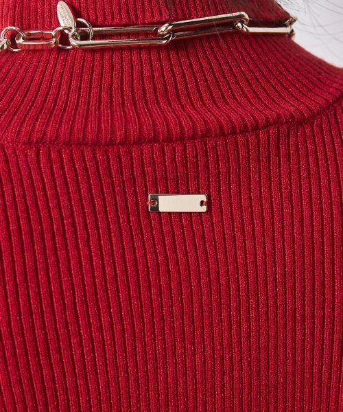 ニット　セーター 　 タートルネック　ロングスリーブ 　シマシマ　カジュアル タートルネック ニットセーター 春 レディース ロングスリーブ